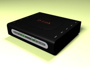 d-link modem 3D Модель