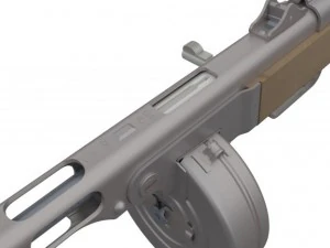 ppsh41 3D Model