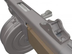 ppsh41 3D Model