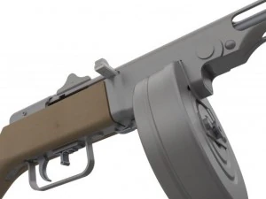 ppsh41 3D Model