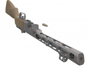 ppsh41 3D Model