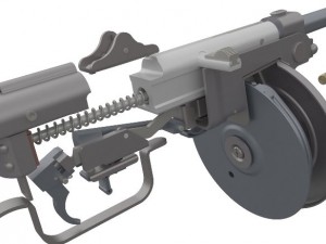 ppsh41 3D Модель