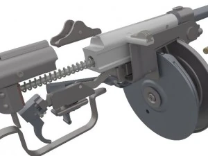 ppsh41 3D Model