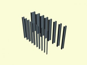 iron beam 3D Model