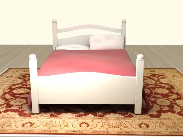 bedroom forniture Modello 3D .c4d .max .obj .3ds .fbx .stl .blend 