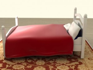 bedroom forniture Modello 3D