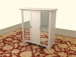bedroom forniture Modello 3D