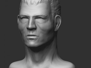 face sculpture zbrush ztl Model 3D