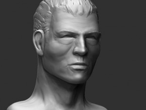face sculpture zbrush ztl Model 3D