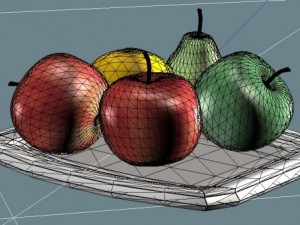 apples 3D 模型