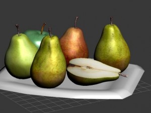 pears 3D मॉडल