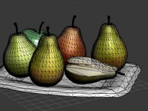 pears 3D मॉडल