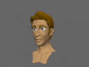 james face Model 3D