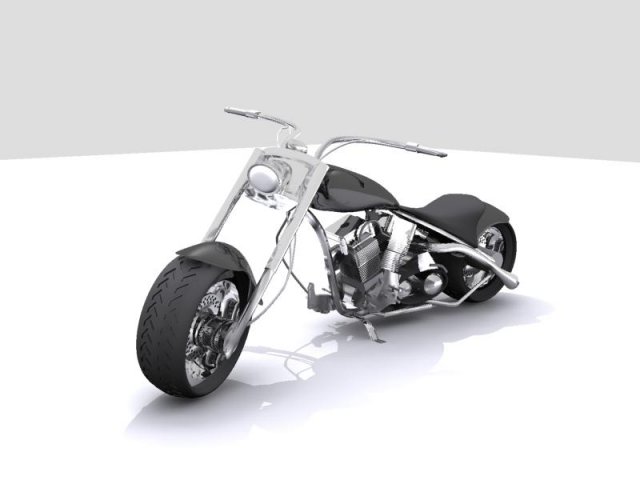 copper rat bike Model 3D .c4d .max .obj .3ds .fbx .stl .blend 