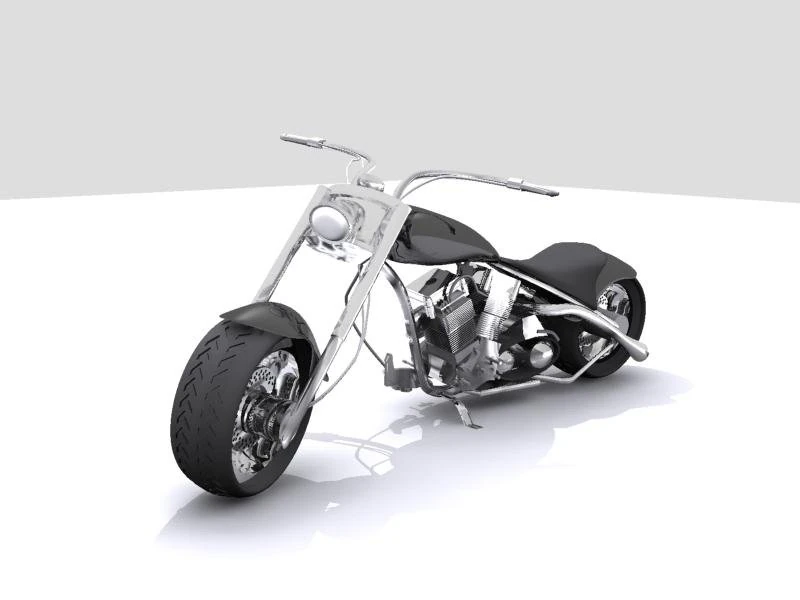 copper rat bike 3D Model .c4d .max .obj .3ds .fbx .stl .blend