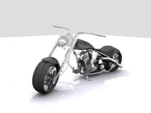 구리 쥐 자전거 3D 모델