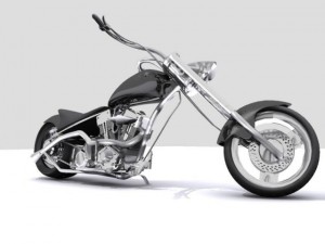 copper rat bike Model 3D