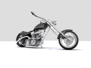 copper rat bike Model 3D