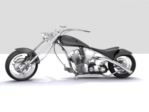 copper rat bike 3D Model