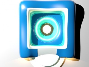 wavy hot tub Modèle 3D