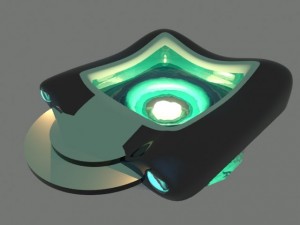 wavy hot tub Modèle 3D