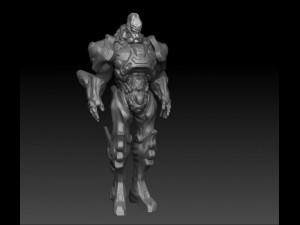 robot marine 3D 모델