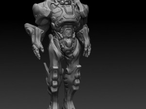 robot marine 3D 모델