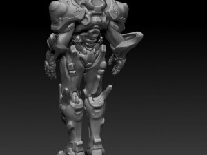 robot marine 3D 모델