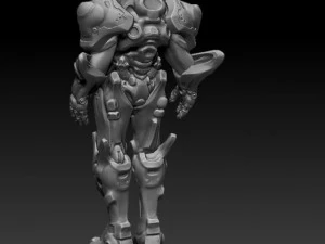 robot marin Modèle 3D