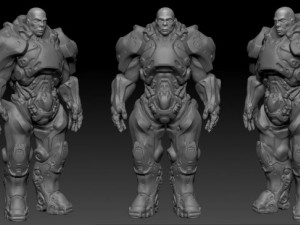 marine 2 starcraft 3D-Modell