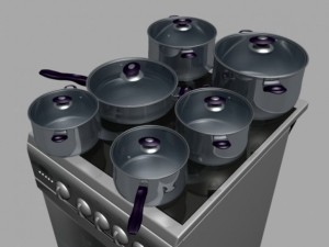 cookware 3D 模型