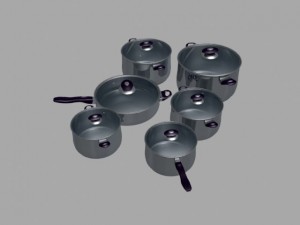 cookware 3D 模型
