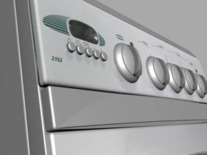 electric range 3D Model