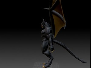 bat demon Modello 3D