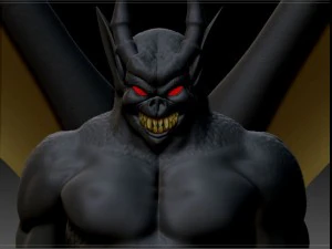 bat demon 3D Model