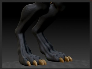 bat demon Modello 3D