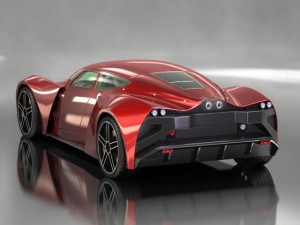 marussia b2 3D Model