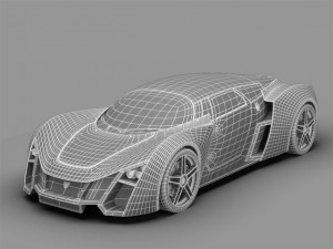 marussia b2 3D Model