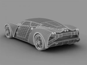 marussia b2 3D Model