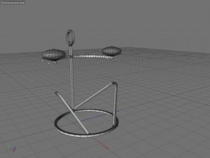 11 candle suports set max c4d obj 3ds Modelo 3D