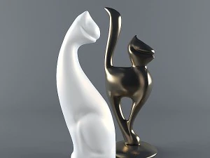 set of 30 interior sculptures 3D Model