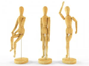 set of 30 interior sculptures 3D Model