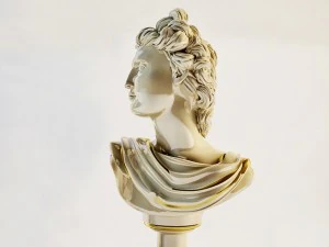 set of 30 interior sculptures 3D Model