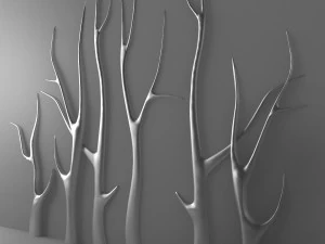 set of 30 interior sculptures 3D Model