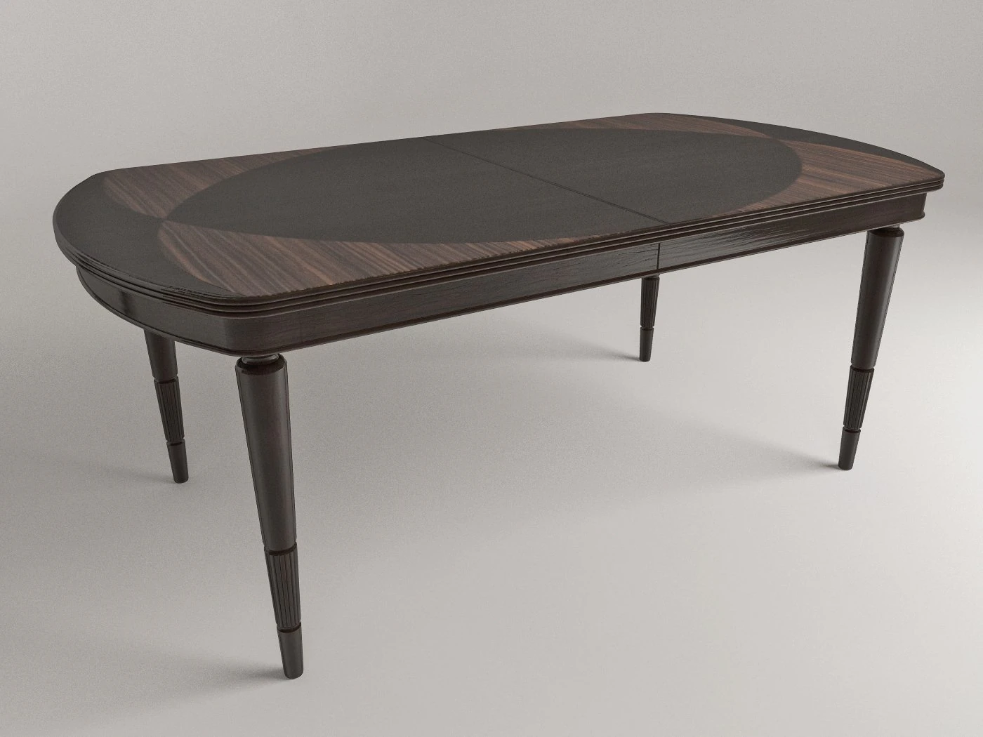 dinner table 3D Model .c4d .max .obj .3ds .fbx .stl .blend