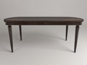 dinner table Modelo 3D
