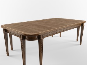 dinner table 3D Model