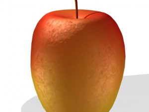 apple Modelo 3D