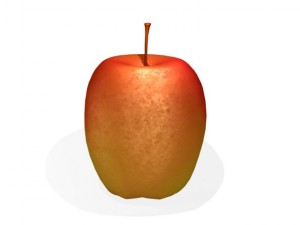 apple 3D-Modell