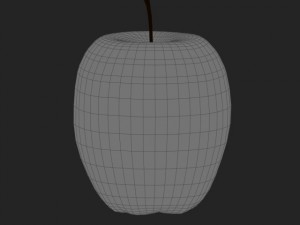 apple 3D-Modell